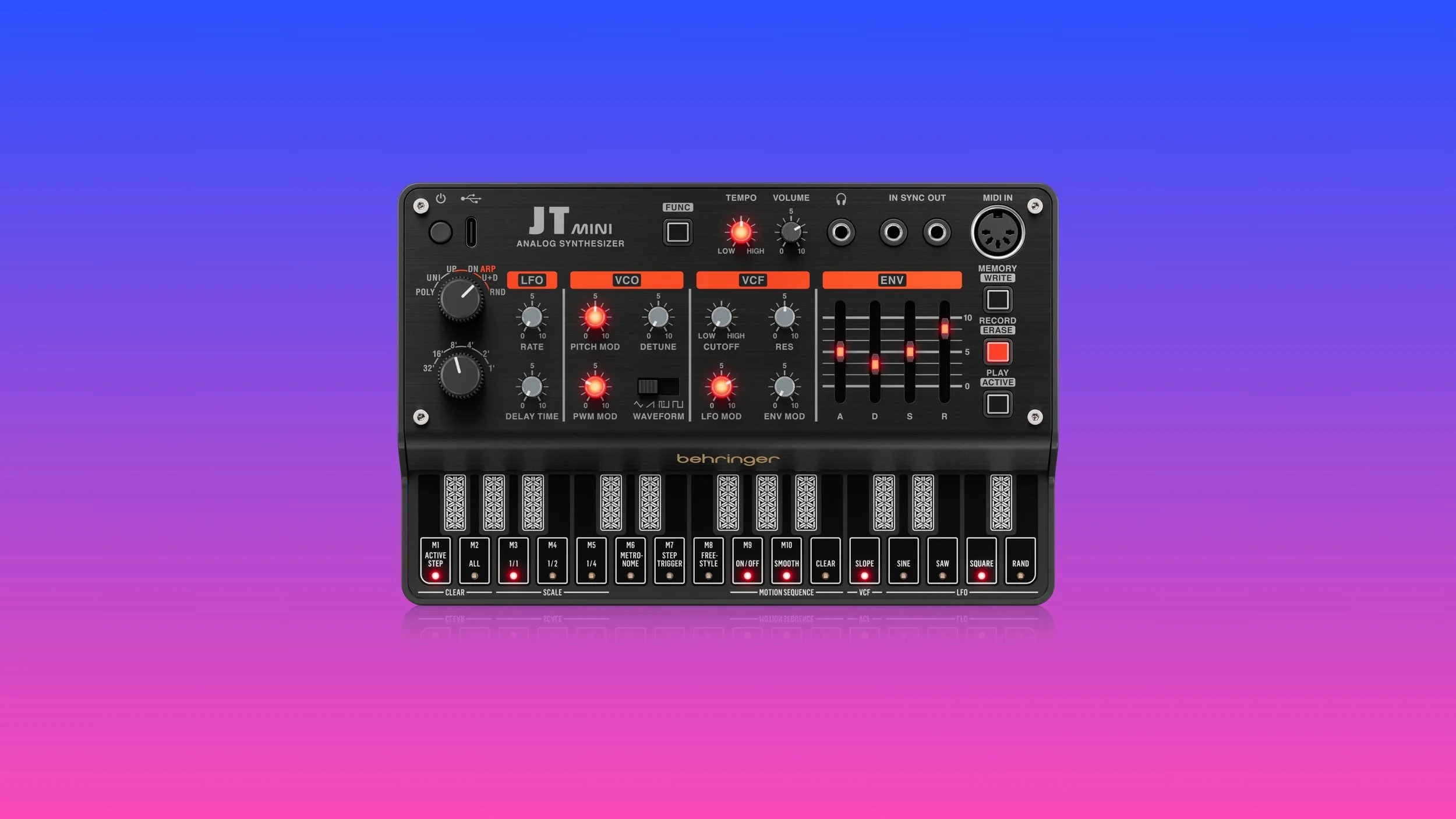 Meet the Behringer JT Mini: A Pocket-Sized Analog Synth with Big